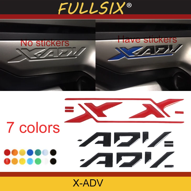 Подходит для HONDA XADV x adv 750 X ADV 3 м светоотражающий логотип боковая панель наклейка