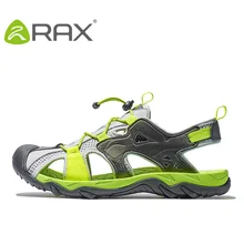 RAX 2018 New Summer Breathable Sandals Men Outdoor Hiking Shoes Beach Platform Sandals Male Walking Shoes