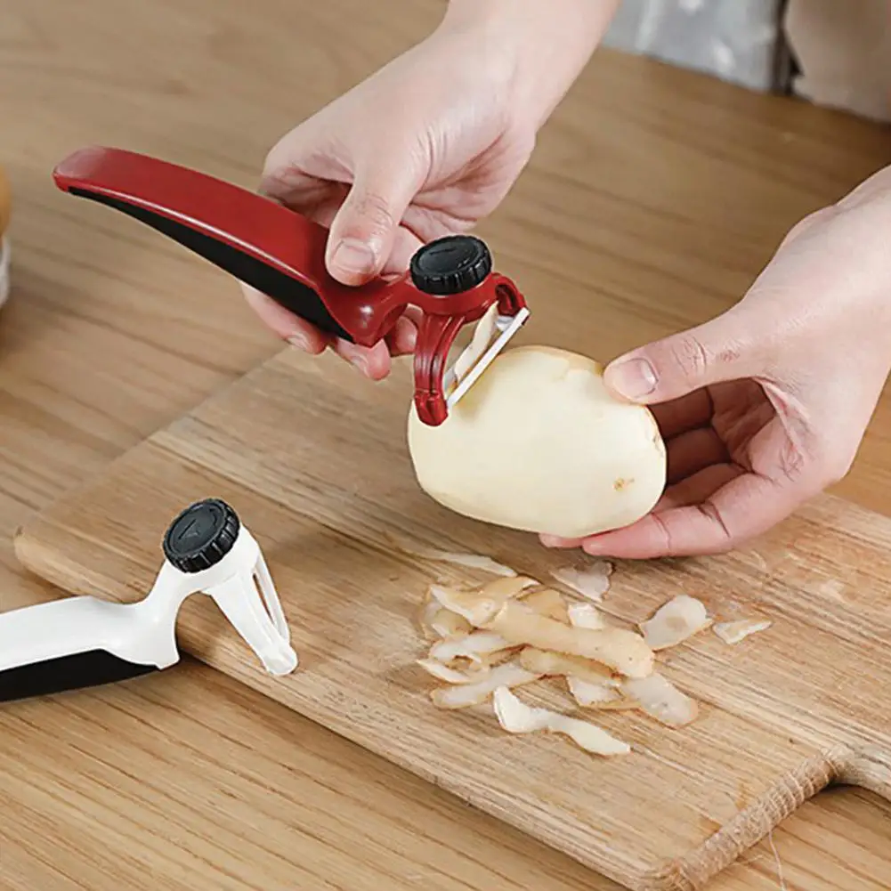 

180 Degree Rotating No Hand Hurting Ceramics Fruit Peeler for Kitchen