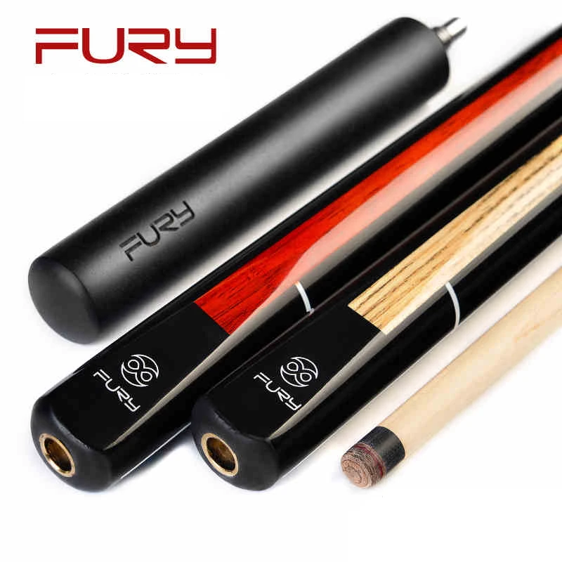 FURY MC Billiard Pool Cue Maple Shafts 11mm tip Center