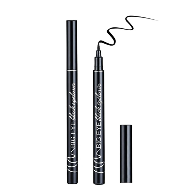 1PC Black&Brown Waterproof Eyeliner Pencil Sweat-proof Long-lasting Liquid Eye Liner Pen Pencil Make Up Tool