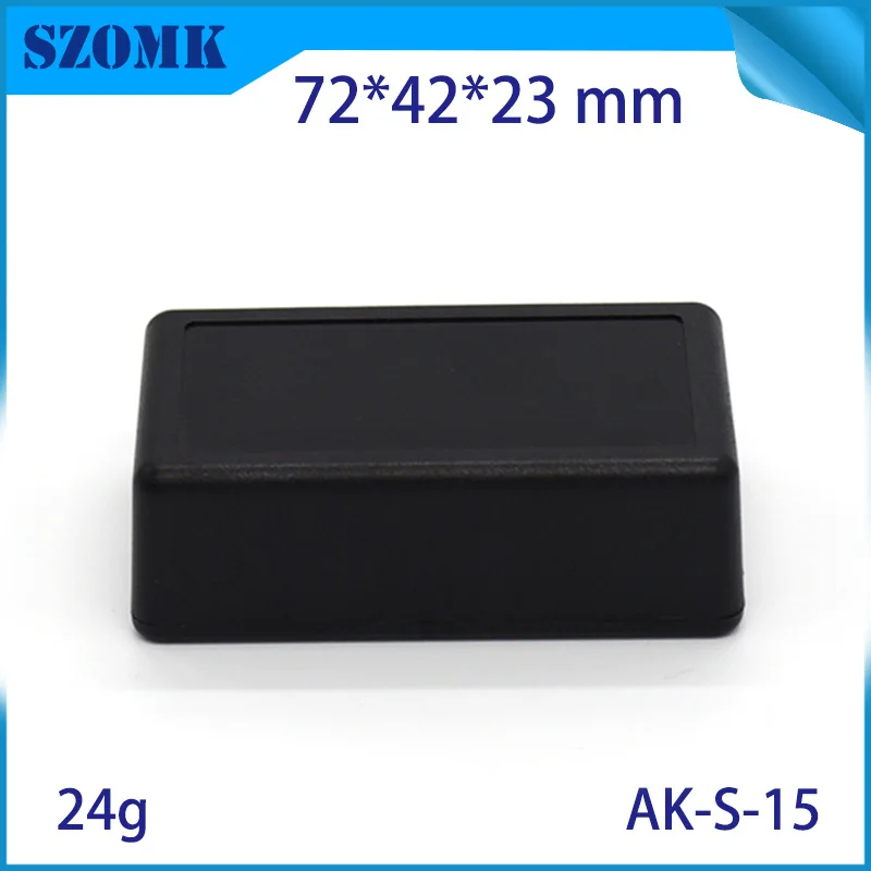 plastic enclosure for electronics control box szomk diy enclosure junction box plastic housing small abs instrument enclosure distribution box black plastic box enclosure electronics case   (3)