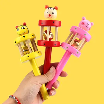 

Kids Infants Cartoon Handbell Interaction Music Enlightenment Visual Hearing Toy