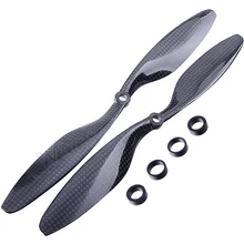 F05302 12 x 3.8 3 K Fiber de carbone hélice CW CCW 1238 Props fc hélice pour RC Quadcopter Hexacopter Multi Rotor UFO