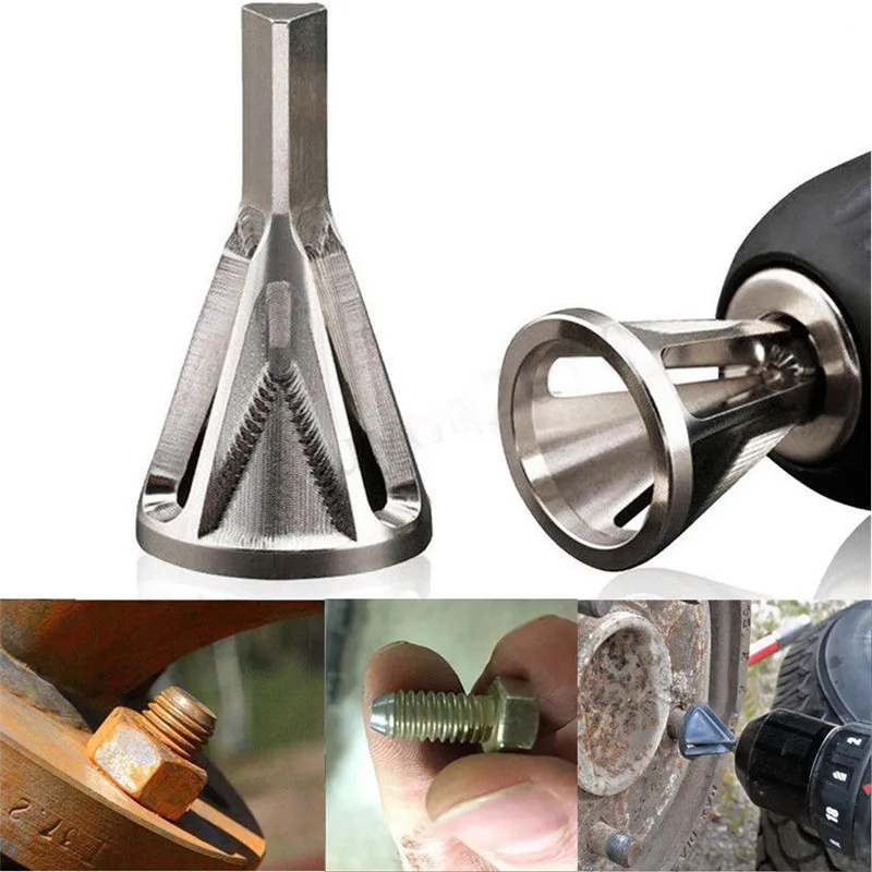 

Stainless Steel Deburring External Chamfer Tool Bit Remove Burr Repair Silver