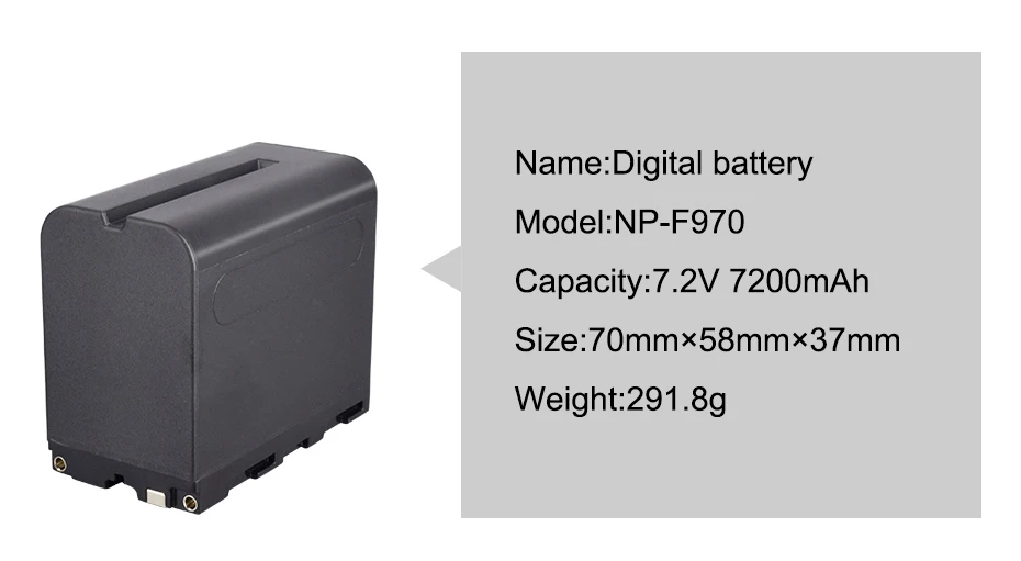 Palo 7200mAh NP-F960 NP-F970 NPF960 NPF970 Аккумулятор для видеокамеры с ЖК-зарядным устройством для sony DCR-SC100 CCD-SC55/SC65 CCD-TR3000/TR3300