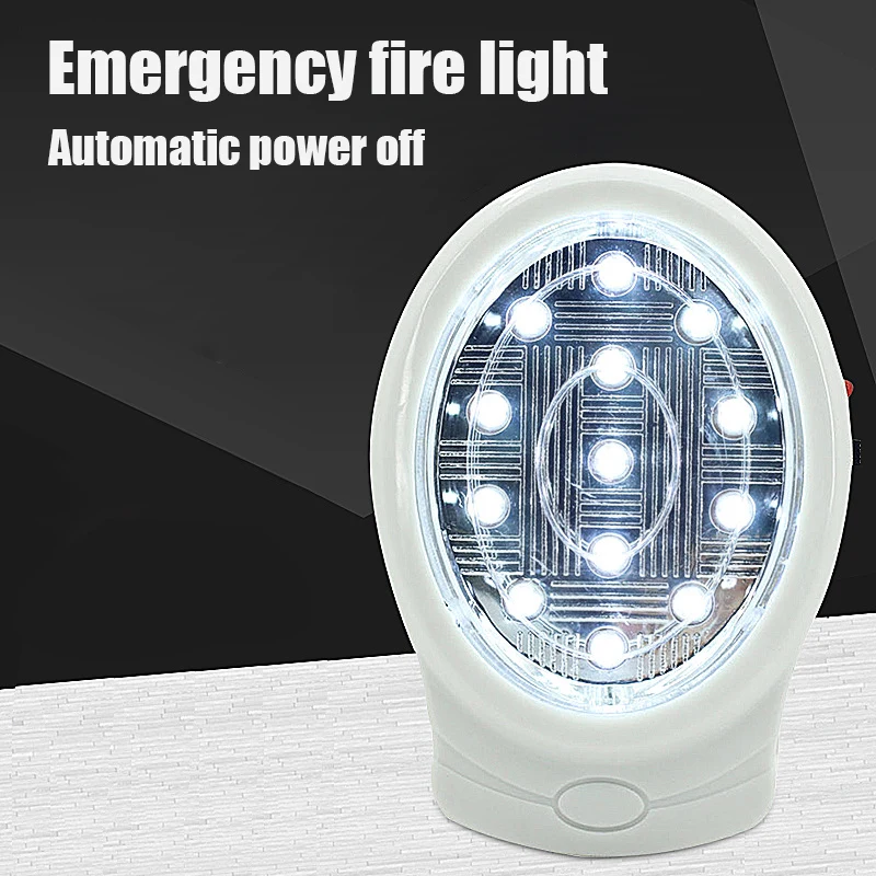 13 LED Single LED Rechargeable Wall Home Emergency Power Failure Lamp