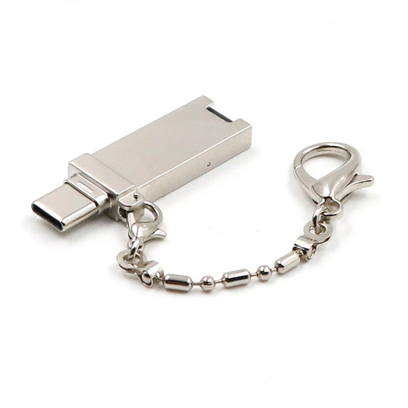 Kebidu Micro USB OTG считыватель карт памяти Алюминиевый адаптер с брелком для микро SD/TF ПК компьютера оптом