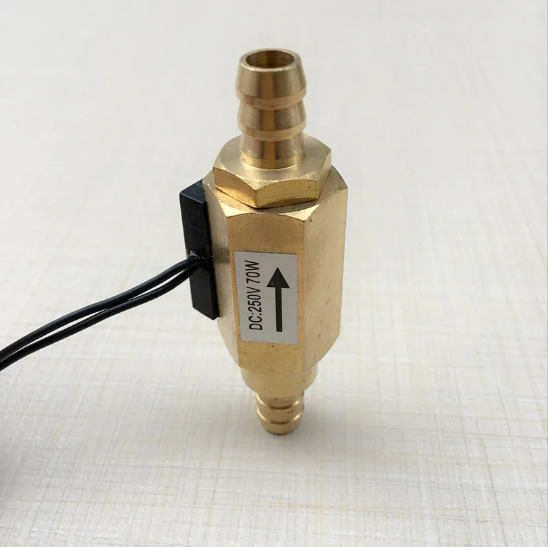 Air flow sensor switch G1/4 10mm Air flow control Copper Plugable Tool ...