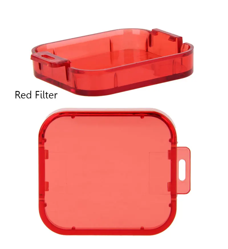 Dive Filter 4 Colors Lens Filter Red Purple Yellow Gray Diving Filter Lens Cap For Gopro Hero 5 6 Black Go Pro 6 5 Accessories (8)