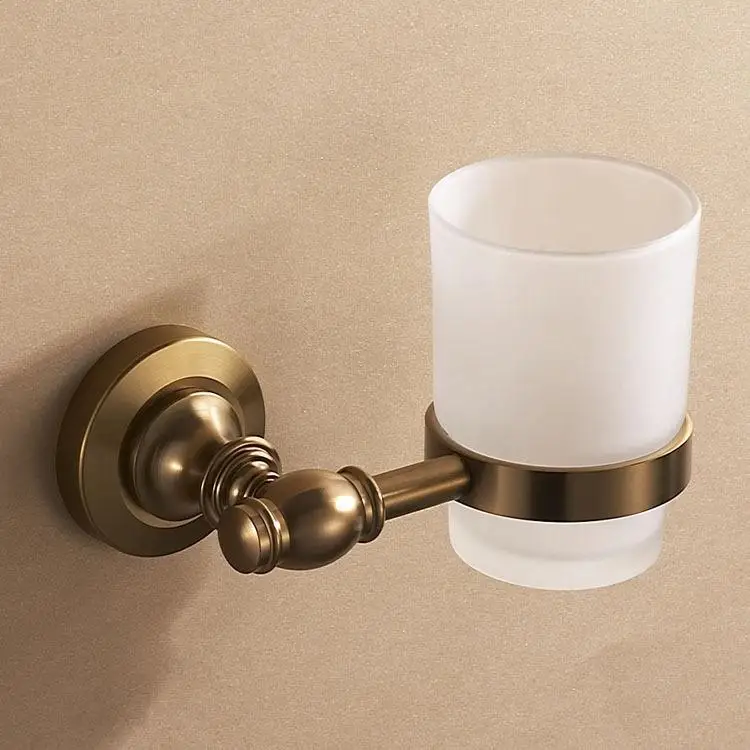Bathroom antique bathroom accessories single cup holder Tumbler holder