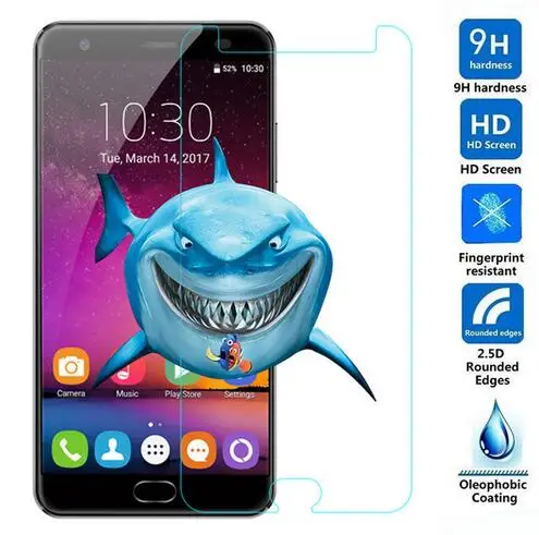 Закаленное защитное стекло 2.5D 9H для Elephone P8 Взрывозащищенная защитная пленка