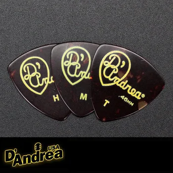 

D'Andrea USA's 346 "Large Rounded Triangle" Shell Celluloid Guitar Pick, Sell by 1/pc