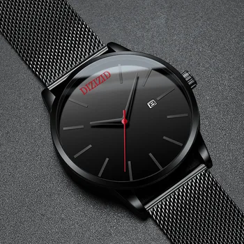 

Fashion Watches Men Luxury Brand 2019 Ultra Thin Analog Quartz Wristwatches Full Stainless Steel Sport Clock Relogio Masculino