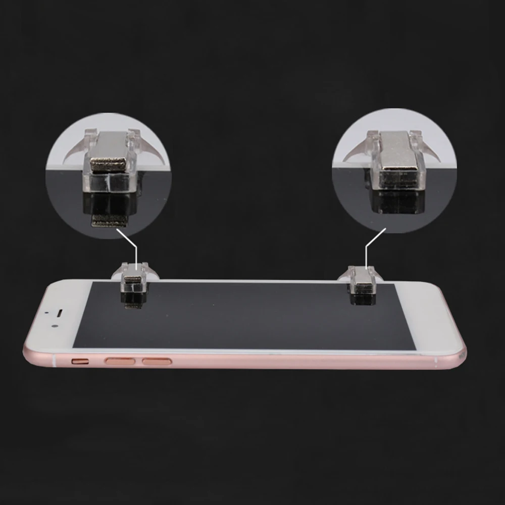 

1 Pair Quick Fire Button Shooting Trigger Joystick Physical Cheating L1R1 For Mobile Game Gaming PUBG Royale Mobile Phone Parts