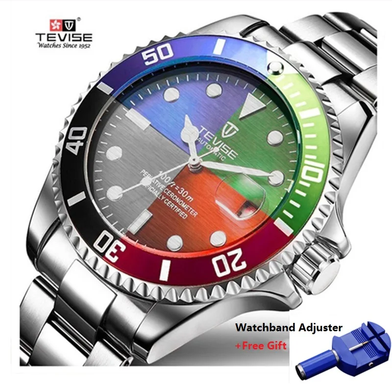 Tevise الفاخرة للماء التلقائي الرجال الميكانيكية ووتش تاريخ السيارات الصلب الكامل الأعمال أعلى العلامة التجارية رجل الساعات مقاومة للماء T801 Tevise الفاخرة للماء التلقائي الرجال الميكانيكية ووتش تاريخ السيارات الصلب الكامل الأعمال أعلى العلامة التجارية رجل الساعات مقاومة للماء T801