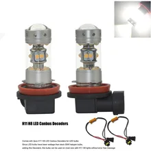 2 Pz H11 H8 CANBUS FREE Error Bianco Cree Chip 28 leds 140 W LED Luce di nebbia DRL Lampadina Luci di Circolazione Diurne Per FORD MONDEO MK3 MK4