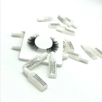 

2ml False Eyelash Glue Transparent Glass Travel Size Eyelid Glue Stick Super Glue Makeup Tool