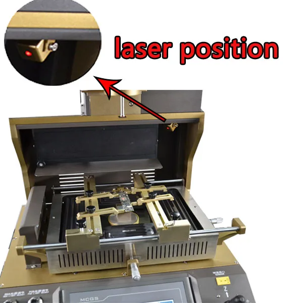 Hot selling WDS 720 mobile phone bga rework station with laser position easily operation