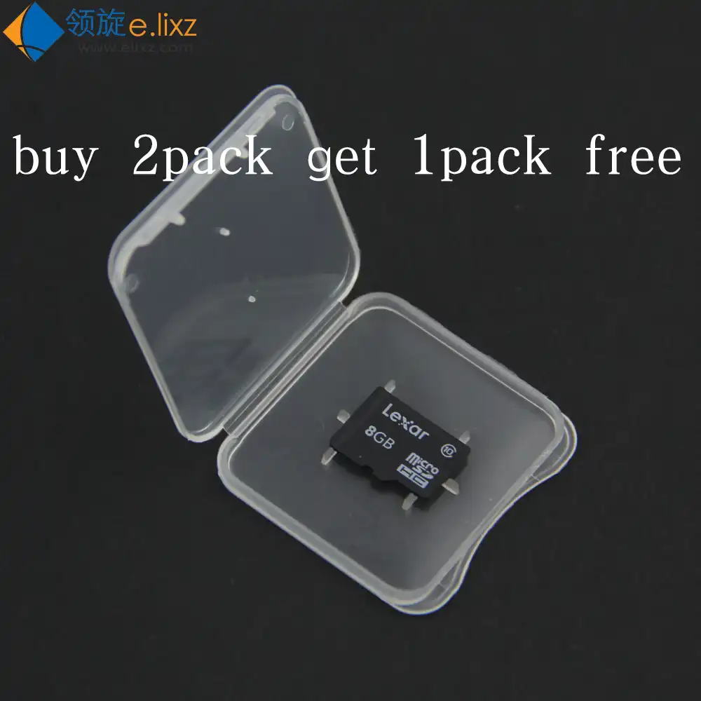 Meking Aluminio Caja de Almacenamiento Protector de tarjeta de Memoria SD SDHC TF Micro Sim Soporte de MS