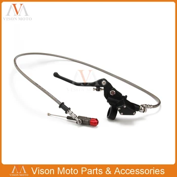 900mm Hydraulic Clutch Lever Master Cylinder Black For 50-125cc Vertical Engine Offroad Motorcycle Dirt Bike Monkey Bike
900mm Hydraulic Clutch Lever Master Cylinder Black For 50-125cc Vertical Engine Offroad Motorcycle Dirt Bike Monkey Bike