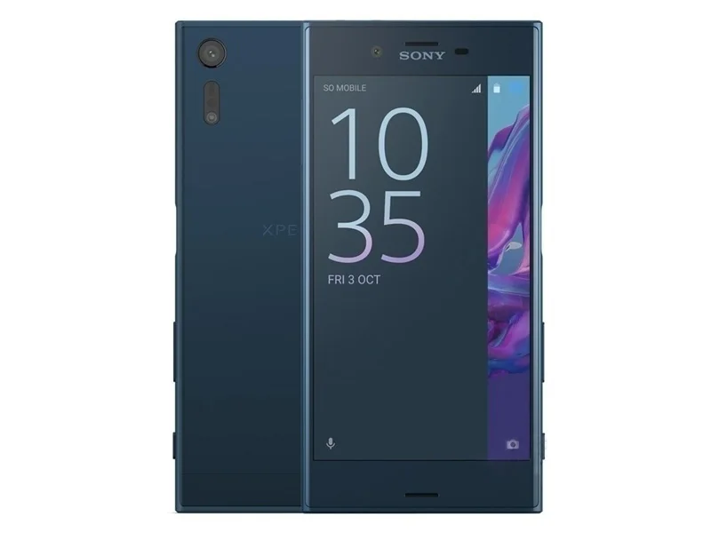 sony Xperia XZ F8331 разблокированный 3g 4G LTE 3g B ram 32 Гб rom 5," 23MP wifi отремонтированный Телефон Android с отпечатком пальца - Цвет: Blue