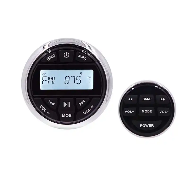 Marine Waterproof Bluetooth Stereo Radio Audio FM AM Receiver Car MP3