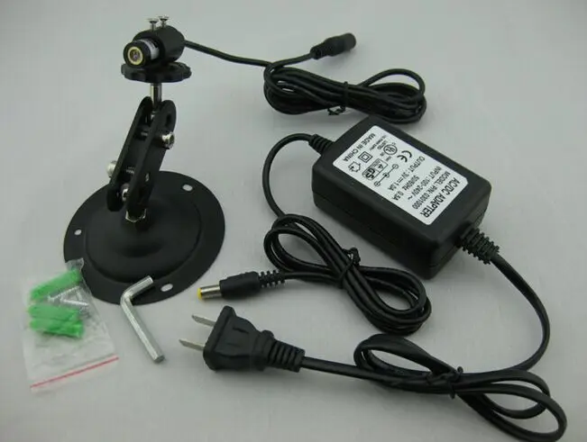 

5mW 635nm cross beam red laser diode module with power supply and bracket size 12x40mm