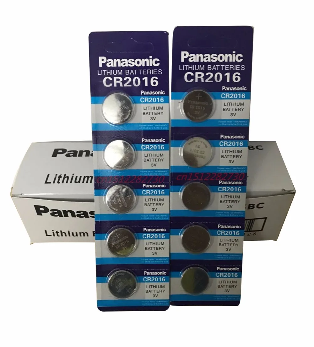 200 X original brand new battery for PANASONIC cr2016 3v button cell
