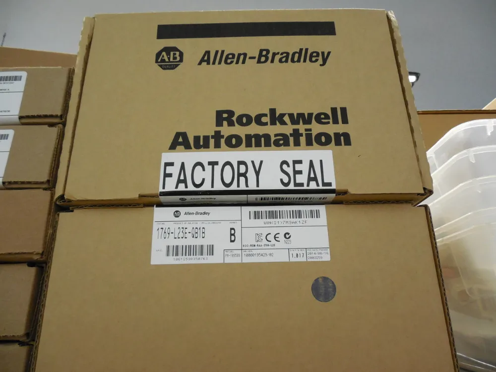 

ALLEN BRADLEY 1769-L23E-QB1B /B FACTORY SEALED 2015 1769L23EQB1B COMPACTLOGIX
