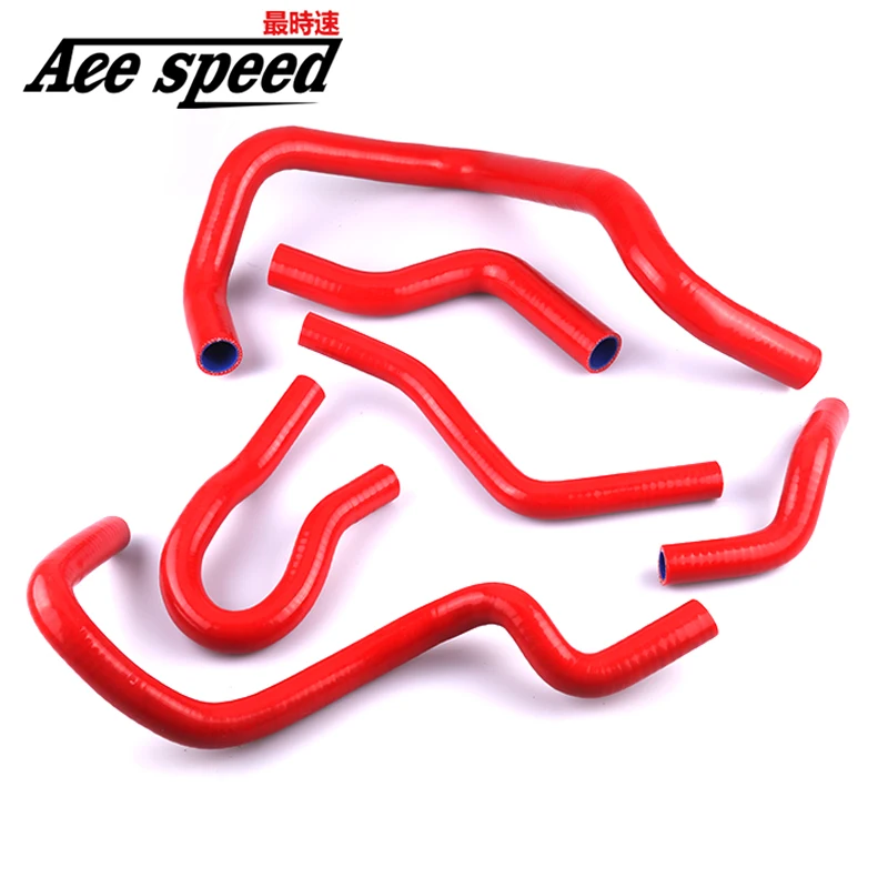 Silicone Intercooler Turbo Radiator Hose Kit for Honda Civic D15 D16 SOHC EG EK 1992 2000 6pcs