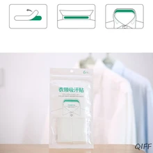 6 шт./упак. одноразовые на воротнике; шапка; впитывающие пот во время Стикеры колодки Анти Грязный самостоятельно не потеряло способность прочно держаться Невидимый Для мужчин Для женщин