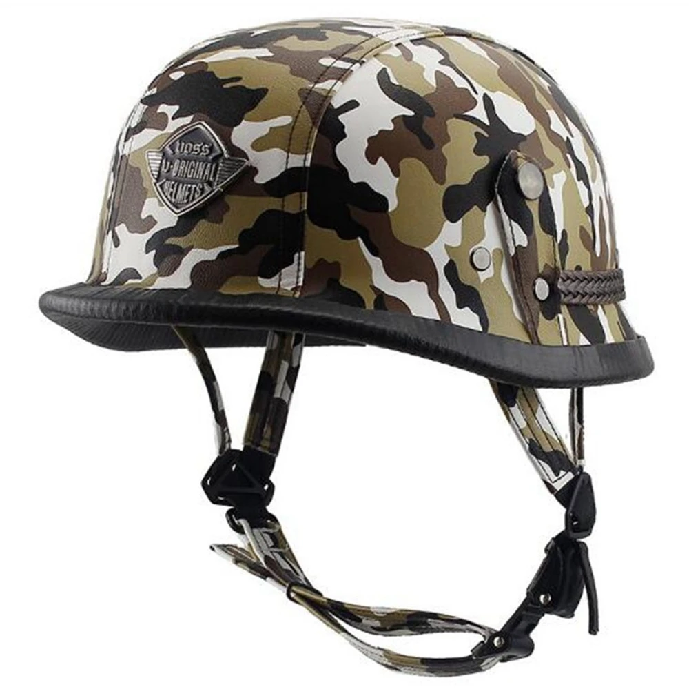 

Half Face Motorcycle Helmet for 57-61cm Head Circumference Man Motocross Moto Motorbike Helmet Accessories for Harley Yamaha Men