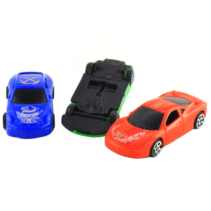 6pcs set Mini Cute Car Model Cute Vintage Sliding Mini Car Toys Pocket Toys for Boys 5