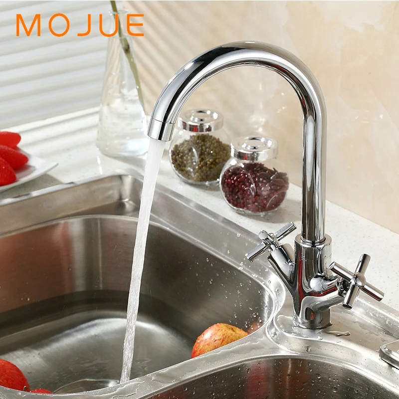 MOJUE sink faucet flexible Cold and Hot kitchen retro kitchen faucets