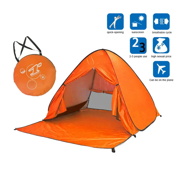 Special Offers Portable Beach Tent Anti-UV Automatic Pop Up Sun Protection Umbrella Camping YS-BUY Special Offers Portable Beach Tent Anti-UV Automatic Pop Up Sun Protection Umbrella Camping YS-BUY