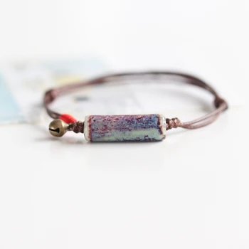 

Fashion Return To The Ancients Handmade Ceramic Beads Charm Gift Women's Bracelet Fashion Jewelry Free Shipping #1541