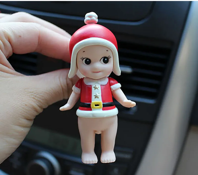 Освежитель воздуха в автомобиле милое украшение Рождественский Ангел Кукла Духи клип авто выход ароматизатор Арома запах очиститель воздуха