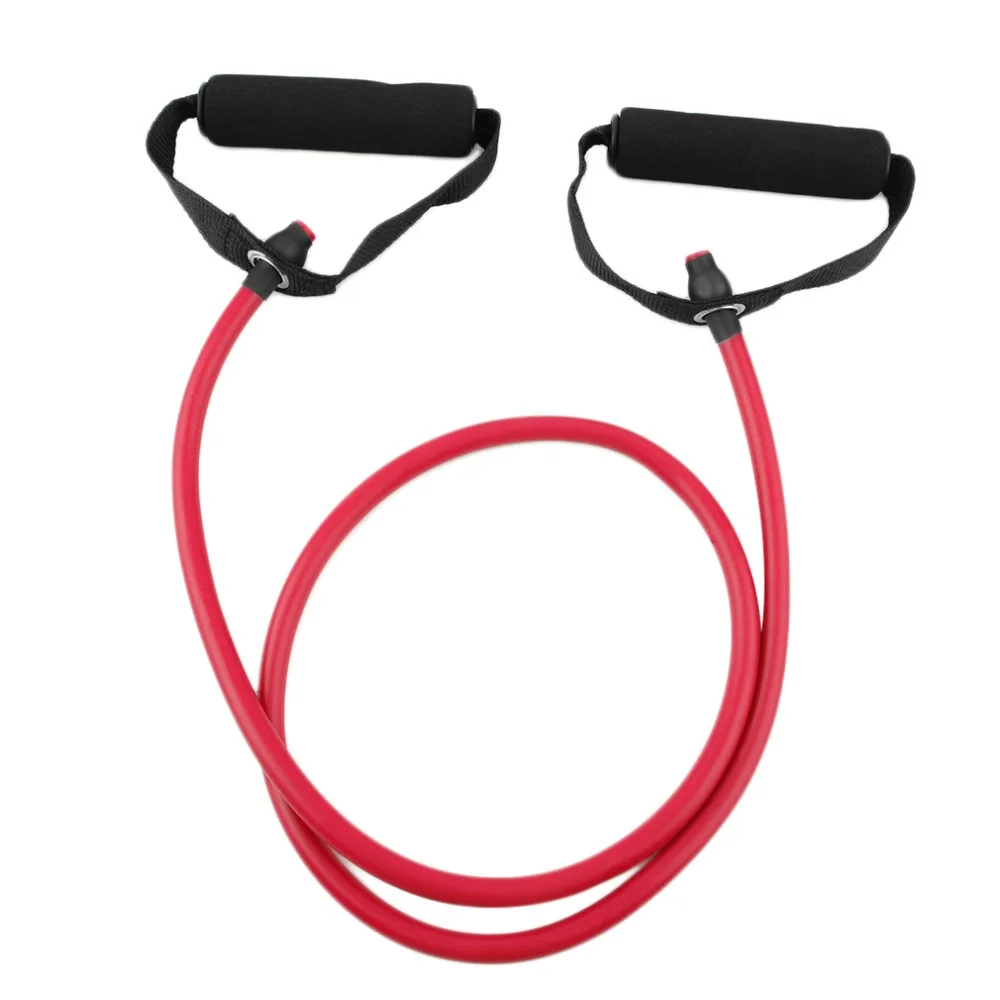 Fitness Resistance Band Rope Tube Elastic Exercise for Yoga Pilates Workout free shipping Fitness Resistance Band Rope Tube Elastic Exercise for Yoga Pilates Workout free shipping