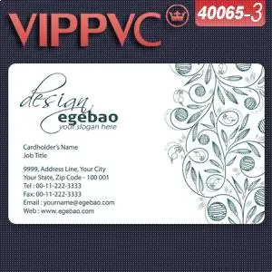 

a40065-3 Best Plastic cards PVC Card