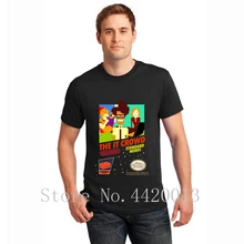 Дизайнерская футболка рубашка с круглым воротником Айтишники игровая консоль NES pixel art офисные игры desig письмо Весна Осень наряд хип хоп Мужская футболка