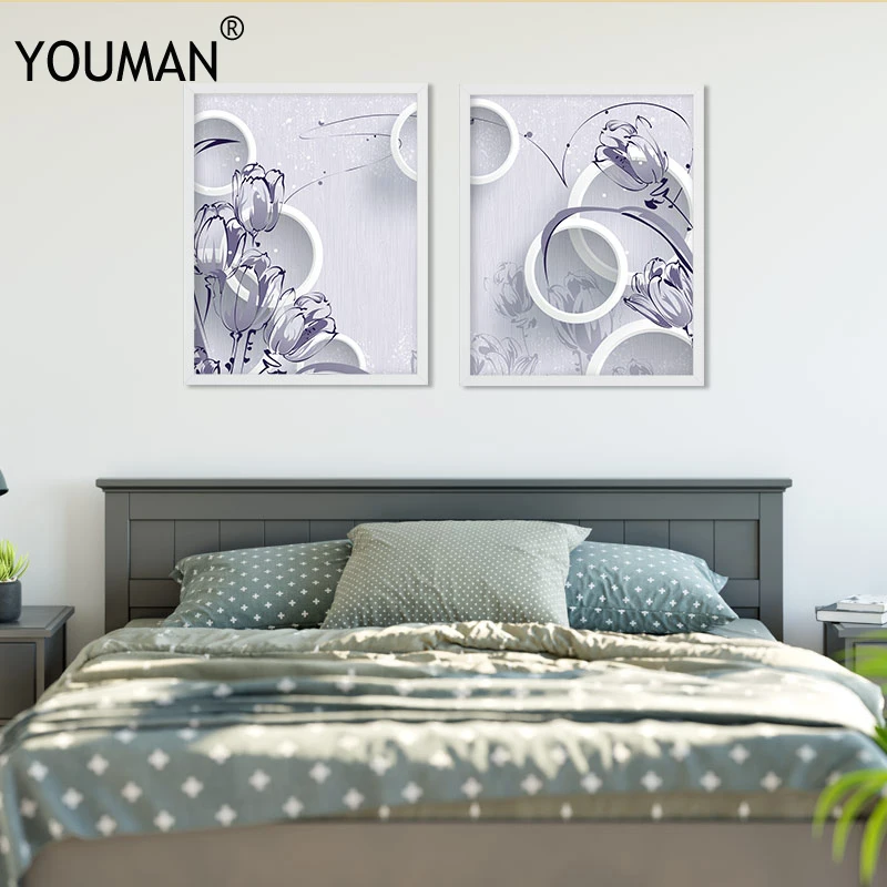 

Minimalism Wallpaper Poster Black And White Canvas Prints Wall Pictures Flower Art Prints Wall Art Canvas Painting Posters Decor