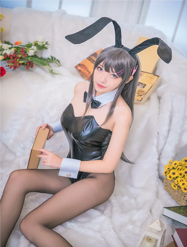 Женский комбинезон для косплея Seishun Buta Yarou wa Bunny Girl Senpai no Yume wo Minai полный комплект| |