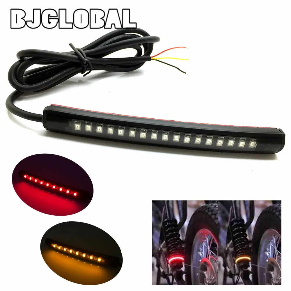Buy BJGLOBAL Car Motorcycle Bendable LED Tail Light