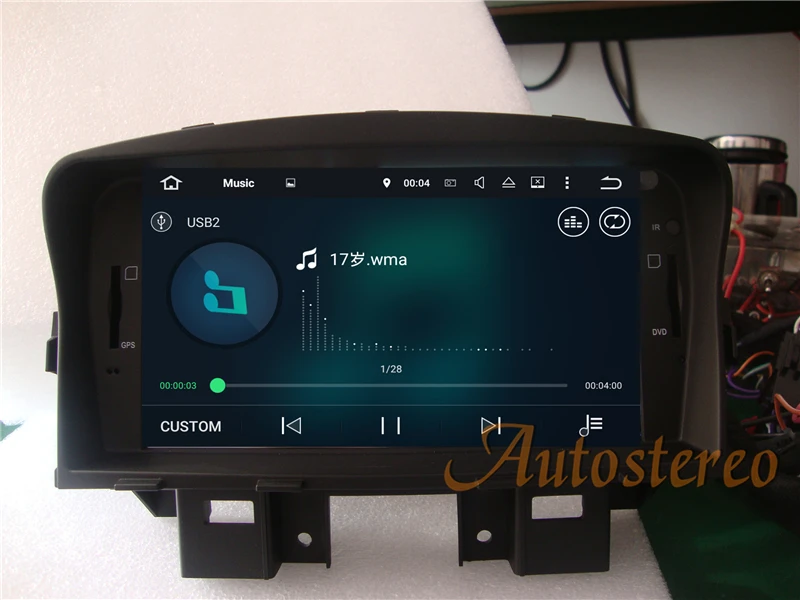 Discount Android 9.0 Car GPS Navigation auto Car DVD CD Player for Chevrolet CRUZE 2008-2011 Stereo Automedia Sat Nav Headunit multimedia 19