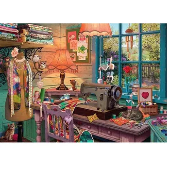 

5D DIY Diamond Painting Full Square/Round Drill "Sewing machine" Embroidery Cross Stitch Mosaic Home Decor
