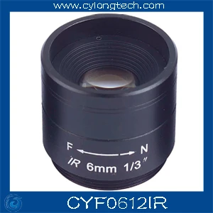 

MP. Free shipping F1.2 6mm 1/3" CS Mount Fixed IR CCTV Camera Lens 6mm fixed focal lens fixed lens for security camera