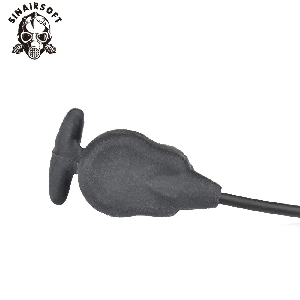 Z-fone de Ouvido de Condução Tático com Dedo com Borracha de Silicone Óssea Ptt Z010 15 com dedo com borracha de silicone ptt z010