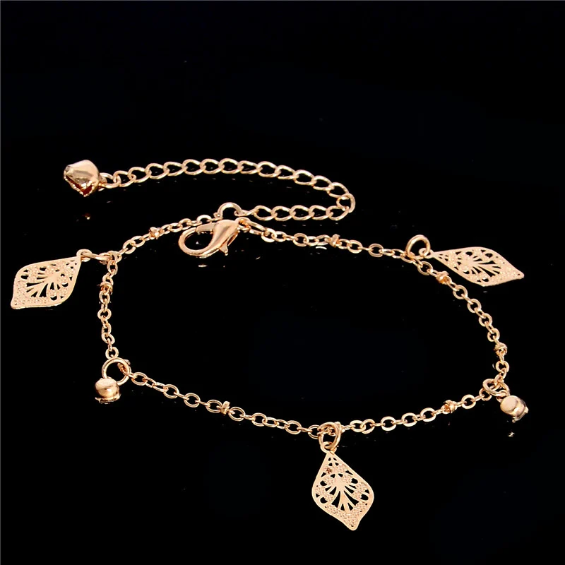 SHUANGR модный браслет Хамса на ногу для женщин, Модный золотой браслет на ногу для девушек, пляжные браслеты на лодыжке, ювелирные изделия