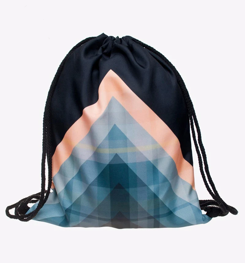 2019 новый модный шнурок сумка 3D печать единорог Mochila Feminina Drawstring Рюкзак Женский Повседневный Рюкзак для девочек